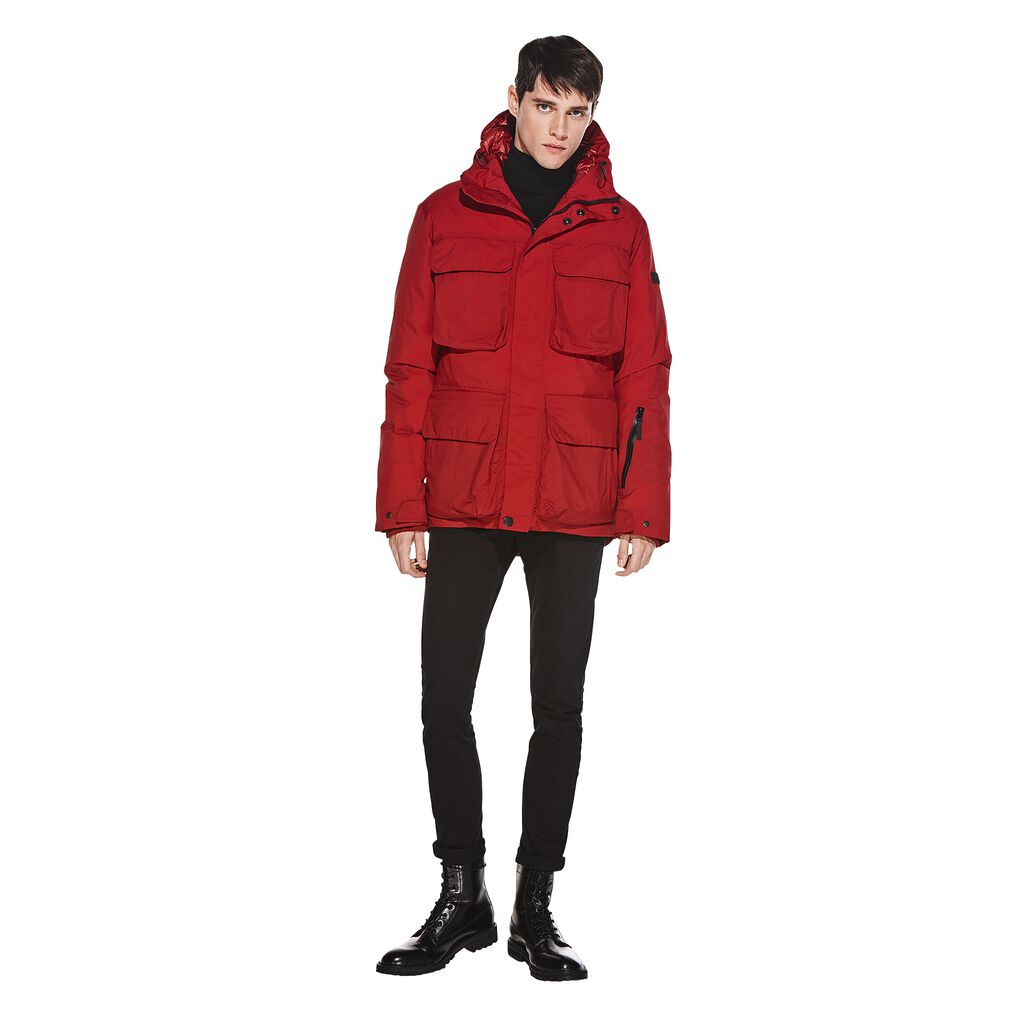 Jack Wolfskin ZEN FIELD Vestes Homme Rouge - HLOYIAV-52